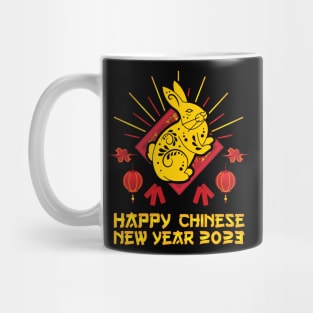 Good Luck Zodiac Happy Chinese New Year of the Rabbit 2023 Mug